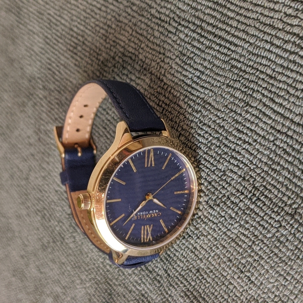 Caravelle Women's Watch with Blue Dial